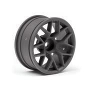 HPI 112812 Rtr Wheel 26mm Gunmetal (6mm Offset/2pcs)