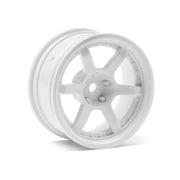 HPI 112813 Hre C106 Wheel 26mm White (6mm Offset/2pcs)