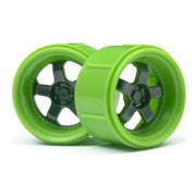 HPI 112817 Work Meister S1 Wheel Green (Micro Rs4/4pcs)