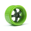 HPI 112817 Work Meister S1 Wheel Green (Micro Rs4/4pcs)