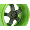 HPI 112817 Work Meister S1 Wheel Green (Micro Rs4/4pcs)