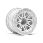 HPI 113339 Split 8 Truck Wheel (White/2pcs)