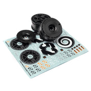 HPI 114638 Fifteen52 Turbomac Wheel Black (26mm/2pcs)