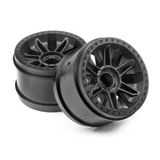 HPI 116528 6-Shot St Wheel (Black/2pcs)
