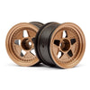 HPI 116535 Tarmacr40 Wheel Bronze 52X31X+10mm Offset (2pcs)
