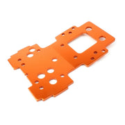 HPI 160143 Bulkhead Lower Plate 2.5mm (Flux/Orange)