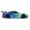 HPI 1/10 Sport3 Porsche 911 GT3 RSR Falken Painted Body 206mm/210mm