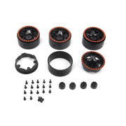 HPI 160867 CL-5 Beadlock Wheel 1.2in (Red/4pcs)