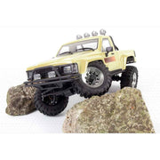HPI 161255 Venture18 Flux 1985 Toyota Hilux SR5 1/18 RC Crawler (Creme)
