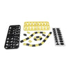 HPI nano-TTR Curb Set - Black and Yellow