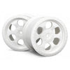 HPI 3115 6 Spoke Wheel White (83X56mm/2pcs)