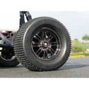 HPI 3173 8 Spoke Wheel Black Chrome (83X56mm/2pcs)