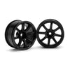 HPI 3307 Work Emotion Xc8 Wheel 26mm Black (6mm Offset)