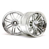 HPI 3340 Lp29 Wheel Rays Volkracing Re30 Chrome (2pcs)