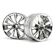 HPI 33462 Lp29 Wheel Atg Rs8 Chrome (2pcs)