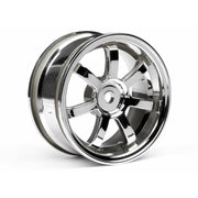 HPI 3574 Mag7 Wheels 26mm Chrome (0mm Off Set)
