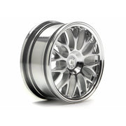 HPI 3712 Mesh Wheel 26mm (Chrome)(1mm Offset)