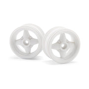 HPI 3900 Mx60 4 Spoke Wheel White (0mm Offset/2Pc)