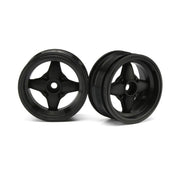 HPI 3906 Mx60 4 Spoke Wheel Black (3mm Offset/2pcs)