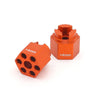 HPI 87075 Aluminium Hex Hub (4mm Offset/Orange)