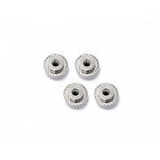 HPI Z671 Flanged Lock Nut M5X8mm (Silver/4pcs)