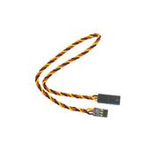 Hitec HRC54610 12in Twisted Heavy Duty Servo Extension Lead