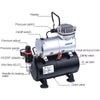 Hseng Mini Air Compressor with Holding Tank and Cover (Oil-free)