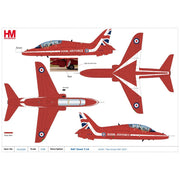 Hobby Master 1004 1/48 RAF Hawk T.1A XX202 Red Arrows RIAT 2025