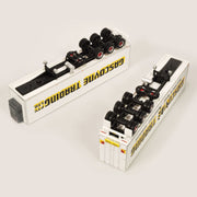 Highway Replicas 12025 1/64 Freight Road Train Prime Mover Dolly and 2 Freight Trailers
