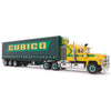 Highway Replicas 12038 1/64 Freight Semi Cubico Curtain Side Trailer