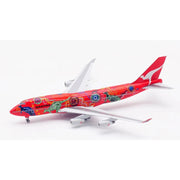 HX Models B616501F 1/400 Qantas Boeing 747-400 VH-OEJ 'Wunala Dreaming' 'Flaps down'