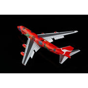 HX Models B616502F 1/400 Qantas Boeing 747-400 VH-OJB 'Wunala Dreaming' 'Flaps down'