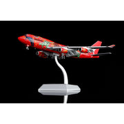 HX Models B616502F 1/400 Qantas Boeing 747-400 VH-OJB 'Wunala Dreaming' 'Flaps down'