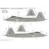 Hasegawa 07555 1/48 F-22 Raptor Hawaii Ang