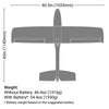 Hobbyzone AeroScout S 2 1.1m RC Plane with SAFE Technology BNF