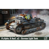 IBG Models 35080 1/35 Pz.Kpfw. II Ausf.b German Light Tank with Fuel Trailer