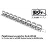 IBG Models 72U060 1/72 Paratroopers seats for Gotha Go-242/244