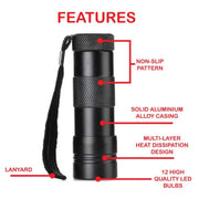 Icky Sticky 11014 UV LED Torch