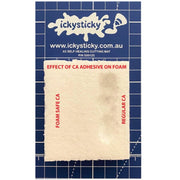 Icky Sticky 13996 Thin Foam Safe CA Glue Brush On 8gm