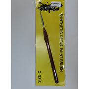 Icky Sticky 14019 Synthetic Hair Detail Paint Brush 2