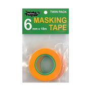 Icky Sticky 32003 Masking Tape 6mm x 18m (2pc)