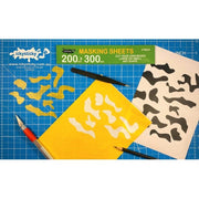 Icky Sticky 32007 Masking Tape Sheets 200mm x 300mm (3 Pack)