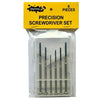 Icky Sticky 550121 6pc Precision Screw Driver Set