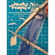Icky Sticky 560285 Side Lock Tweezers (2pk)
