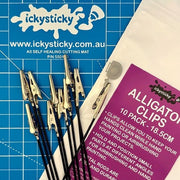 Icky Sticky 560297 Metal Alligator Clips (10pk)