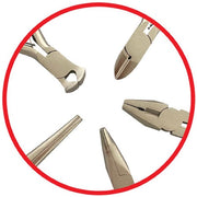 Icky Sticky 560305 5 Piece Mini Plier Set with Bag