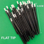 Icky Sticky 560325 Disposable Brush Flat Tip 50pk