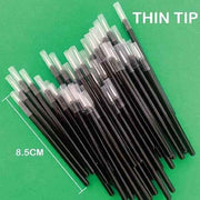 Icky Sticky 560326 Disposable Brush Thin Tip 50pk