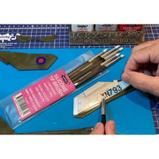 Icky Sticky 560327 Silicone Tip Brush 5pk