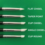 Icky Sticky 560327 Silicone Tip Brush 5pk